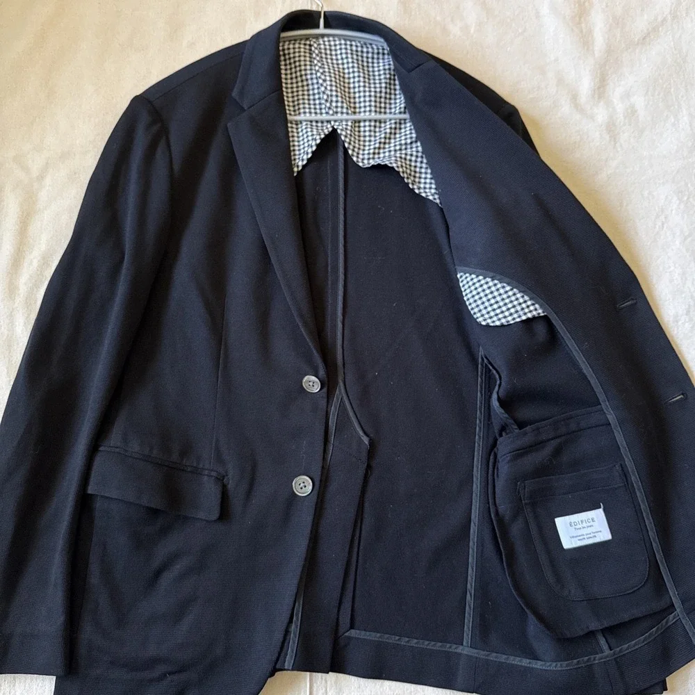 Edifice Tours Les Jours Une Proposition De L'elegance Jacket Men 48 Black